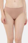 Zivame Medium Rise Full Coverage Seamless Hipster Panty (Pack of 3) - Multicolor — thumbnail 2
